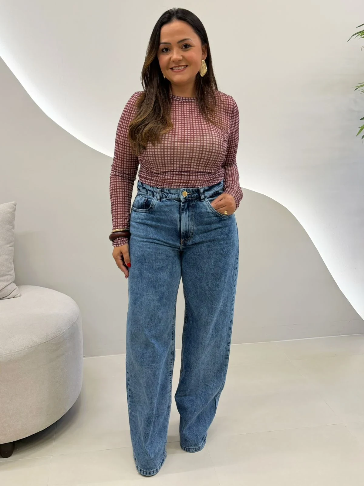 OPicoGirl – Calça Wide Leg Jessi OPicoGirl - Calça Wide Leg Jessi