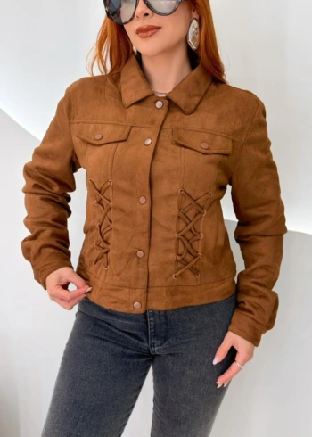 OPicoGirl - Casaco Suede
