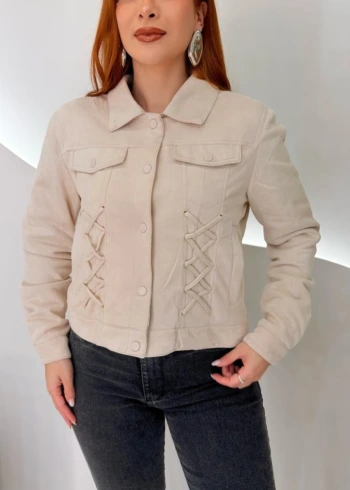 OPicoGirl - Casaco Suede