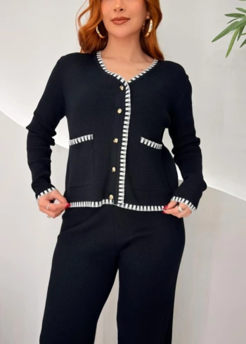 OPicoGirl - Conjunto Matilda - Preto