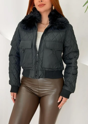 OPicoGirl - Jaqueta 0007 - Preto