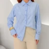 OPicoGirl - Camisa Listrada - Rosa