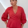 OPicoGirl - Blusa Rilary - Vermelho