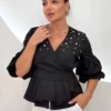 OPicoGirl - Blusa Rilary - Vermelho