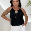 OPicoGirl - Blusa Rute - Preto
