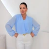 OPicoGirl - Blusa Yohana - Preto