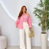 OPicoGirl - Calca Fency - Off White