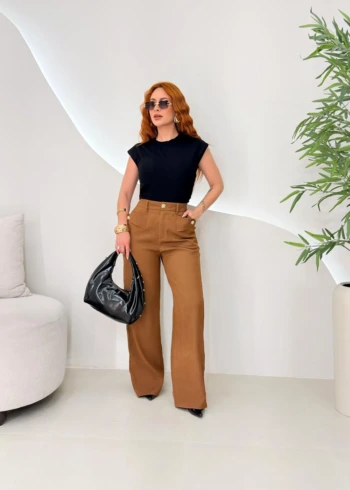 OPicoGirl - Calça Zoe - Preto