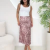 OPicoGirl - Saia Tami - Rosa Queimado
