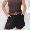 OPicoGirl - Short Elsa - Preto, G