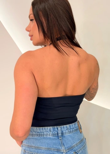 OPicoGirl - Blusa Agnes - Marrom - Único