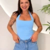 OPicoGirl - Blusa Agnes - Marrom - Único