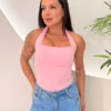 OPicoGirl - Blusa Agnes - Marrom - Único