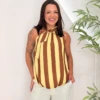 OPicoGirl - Blusa Listrada -