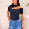 OPicoGirl - Body Decote Ombro