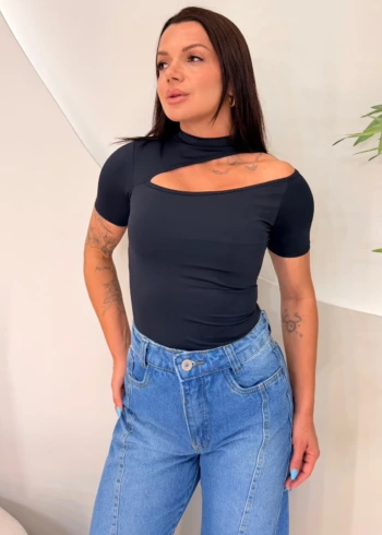 OPicoGirl - Body Decote Ombro