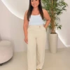 OPicoGirl - Calça Dalva - Branco