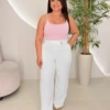 OPicoGirl - Calça Dalva - Branco