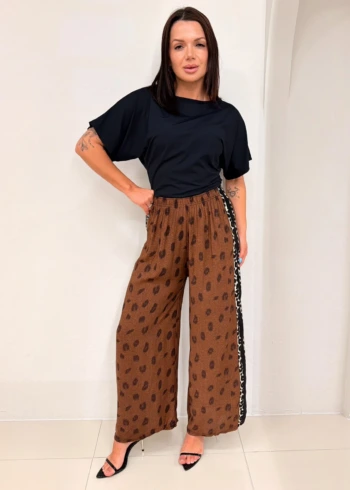 OPicoGirl – Calça Vânia – Marrom OPicoGirl - Calça Vânia - Marrom