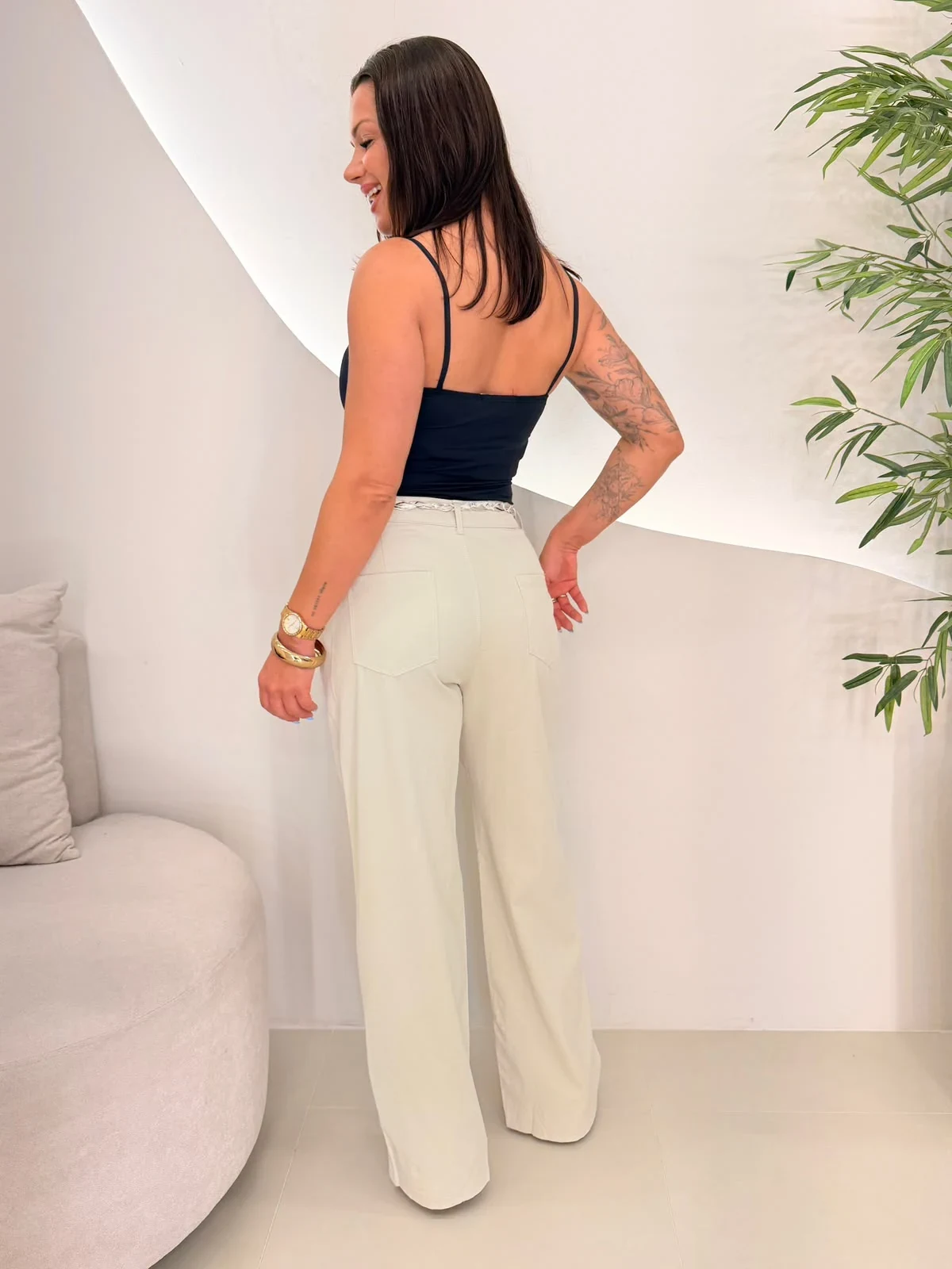 OPicoGirl – Calça Vick – Bege OPicoGirl - Calça Vick - Bege