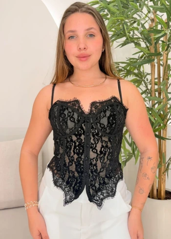 OPicoGirl - Corselet Jolie - Branco