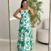 OPicoGirl - Vestido Lastex Estampado