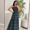 OPicoGirl - Vestido Lastex Estampado
