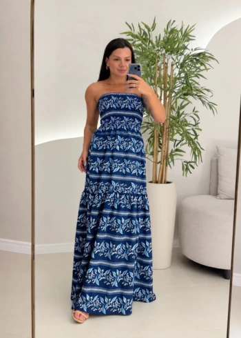 OPicoGirl - Vestido Lastex Estampado