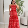 OPicoGirl - Vestido Lastex Estampado