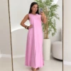 OPicoGirl - Vestido Linho - Verde