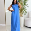 OPicoGirl - Vestido Linho - Verde