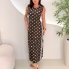 OPicoGirl - Vestido Moletinho - Animal Print Azul