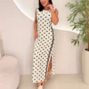 OPicoGirl - Vestido Moletinho - Animal Print Azul